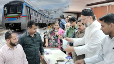 Hyderabad's Old City Metro Project: Cheques Distributed for Land Acquisition on MGBS-Chandrayangutta Route