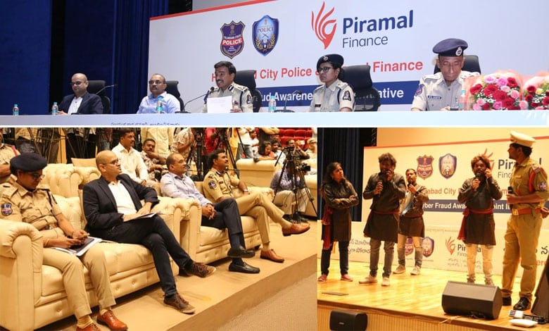 Hyderabad Police Launches Cyber Crime Awareness Campaign in Partnership with Piramal Finance