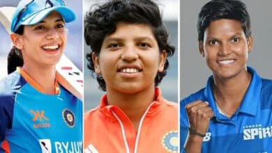 Smriti Mandhana, Richa Ghosh, and Deepti Sharma Named in ICC Women's T20I Team of the Year