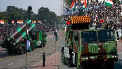 India Showcases Military Might at 76th Republic Day Parade