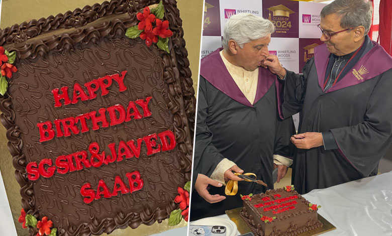 Subhash Ghai & Javed Akhtar Celebrate Their 80th Birthdays Together