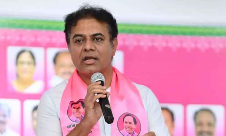 BRS Leader KT Rama Rao Alleges Congress Government is Covering Up Sunkishala Incident Mistakes