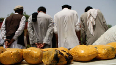 Massive Drug Bust in Khost: Afghan Police Seize 43 kg of Hashish and Arrest Smuggler