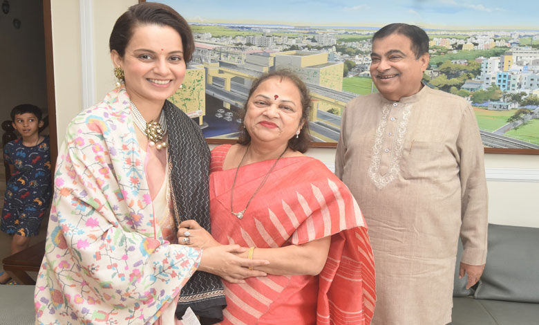 KANGANA 2 Kangana Ranaut’s Breakfast Meeting with Nitin Gadkari—A Political Hint?