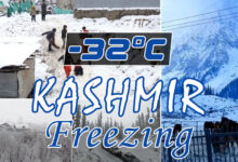 Kashmir’s Freezing Cold: Temperatures Drop to Minus 32°C – Is This the Harshest Winter in Years?