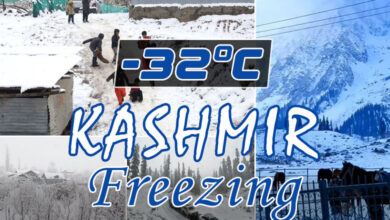 Kashmir’s Freezing Cold: Temperatures Drop to Minus 32°C – Is This the Harshest Winter in Years?