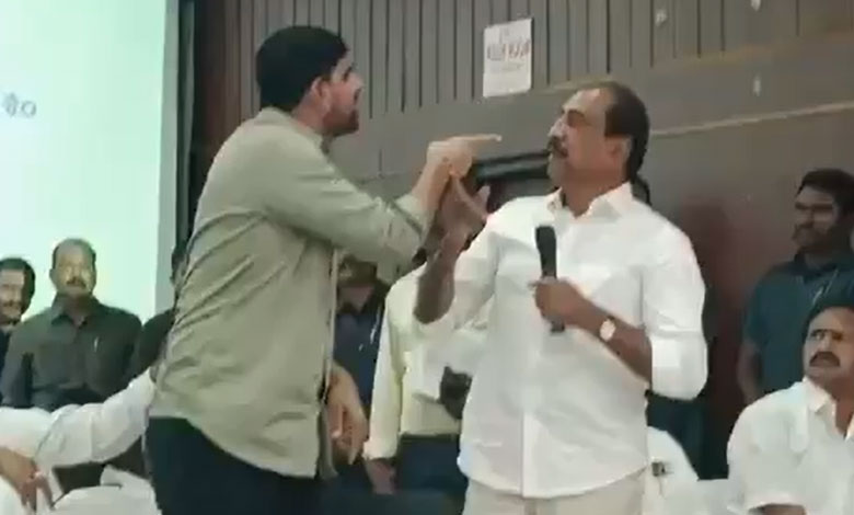 KAUSHIK REDDY MLA SANJAY 1 Telangana Shocker: MLA Kaushik Reddy Interrupts MLA Sanjay’s Speech, Uses Abusive Words: Video Sparks Outrage