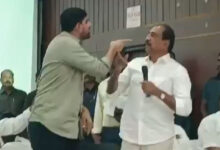 Telangana Shocker: MLA Kaushik Reddy Interrupts MLA Sanjay’s Speech, Uses Abusive Words: Video Sparks Outrage