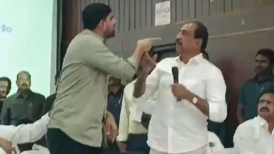 Telangana Shocker: MLA Kaushik Reddy Interrupts MLA Sanjay’s Speech, Uses Abusive Words: Video Sparks Outrage