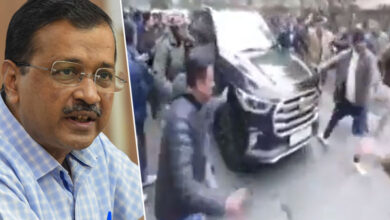 Breaking: Arvind Kejriwal Attacked by Goons During Campaign, AAP Blames BJP: Video