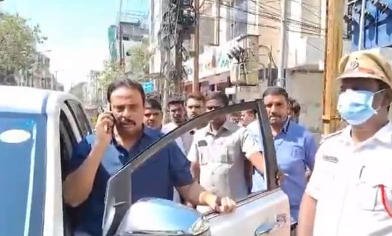 KHIRTABAD Tension in Hyderabad: Why is MLA Danam Nagender Demanding a Stop to Demolitions?