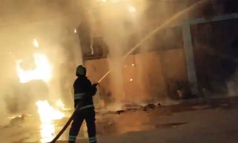 KONDAPUR Hyderabad Fire Incident: VVC Motors Showroom in Kondapur Severely Damaged