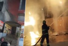 Hyderabad Fire Incident: VVC Motors Showroom in Kondapur Severely Damaged