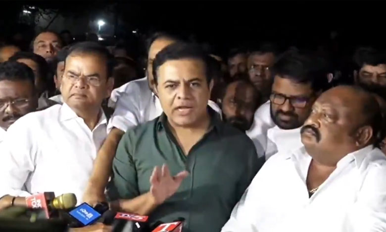 KTR Challenges Revanth Reddy to Lie Detector Test Amid Controversial Allegations