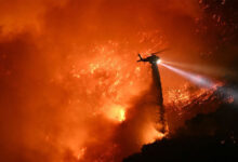 LOSANGELES 2 Los Angeles Area Faces Extreme Fire Danger as Crews Battle Ongoing Blazes