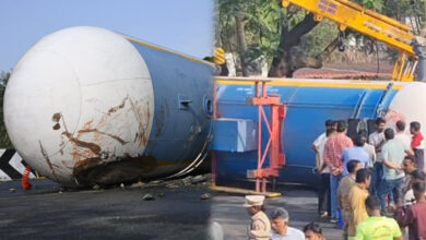 Gas Leak from LPG Tanker Overturns on Avinashi Flyover in Coimbatore, Five Schools Closed as Safety Precaution