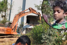 Heartbreaking: Child’s Tearful Words After Hydra Demolishes Home in Madhapur