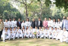 Sports Minister Mansukh Mandaviya Felicitates Kho Kho World Cup-Winning Teams