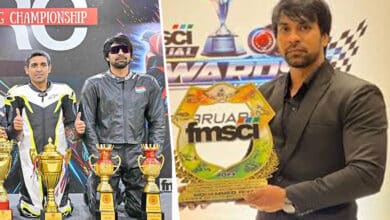 Hyderabad Rider Md Riyaz Wins Super Sport Category Title at Indian National Championship 2024