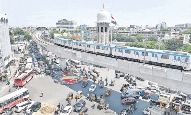 METRO TRAIN Hyderabad Metro Phase 2: Miyapur-Patancheru Route Announced