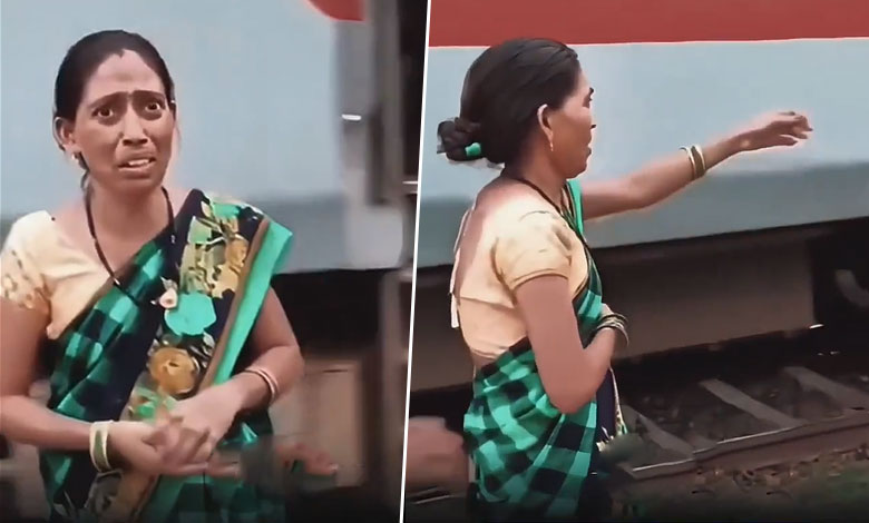 MOTHER CRIES FOR HER CHILD 1 Watch: Guard Stops Train to Help Distressed Mother, Wins Hearts on Social Media