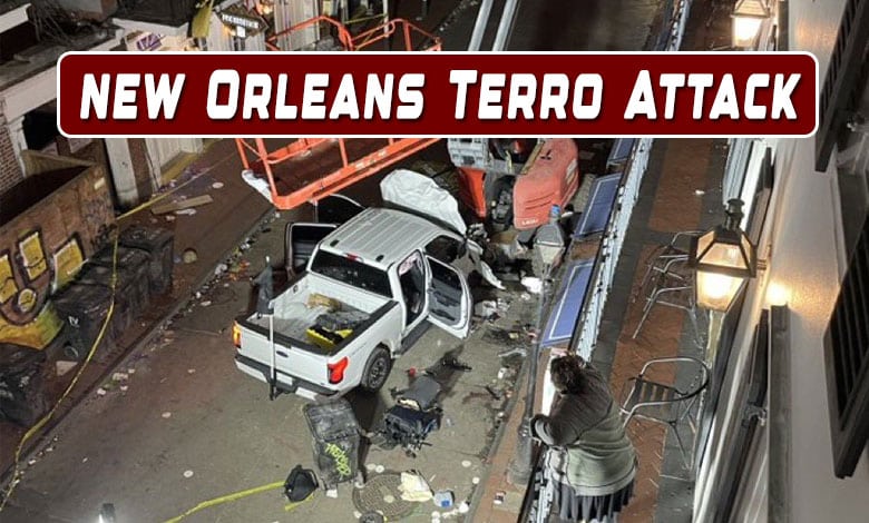 NEW ORLEANS TERROR ATTACK 1 New Orleans Terror Attack: Attacker Dies in Police Standoff Following Deadly Truck Rampage That Killed 10