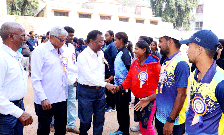 Osmania University Hosts Exciting Tennikoit Tournament at Sarojini Naidu Vanita Pharmacy