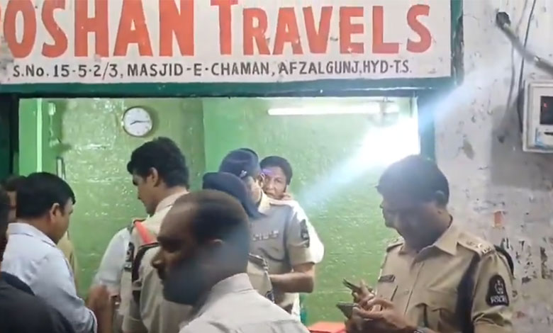 POLICETELANG 1 Telangana Police Form Teams to Nab Men Who Shot Travel Firm Manager