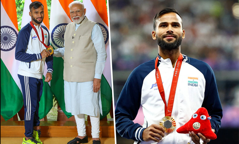 PRAVEEN 1 Para-Athlete Praveen Kumar Lauds PM Modi's Support for Para-Sports Recognition