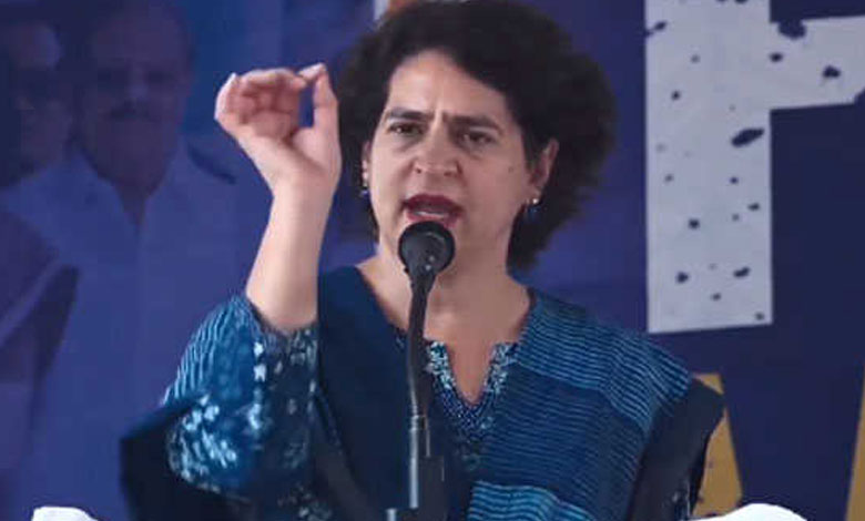 PRIYANKA GANDHI APCC President Condemns BJP Leader's Sexist Remarks Against Priyanka Gandhi