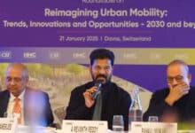 Telangana Chief Minister Revanth Reddy Highlights Urban Mobility Vision at WEF CII Conference