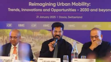 Telangana Chief Minister Revanth Reddy Highlights Urban Mobility Vision at WEF CII Conference