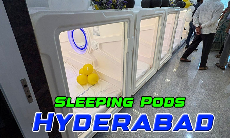 SLEEPING PODS 1 Hyderabad Railway Station Introduces Modern, Budget-Friendly Sleeping Pods for Train Travelers