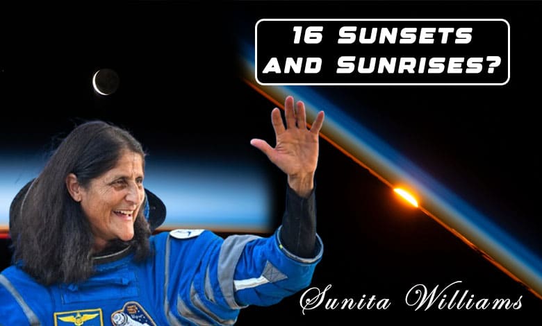 SUNITA WILLIAMS 2 Sunita Williams and the ISS Crew Experienced 16 Sunrises and Sunsets on New Year's Eve; How is This Possible?