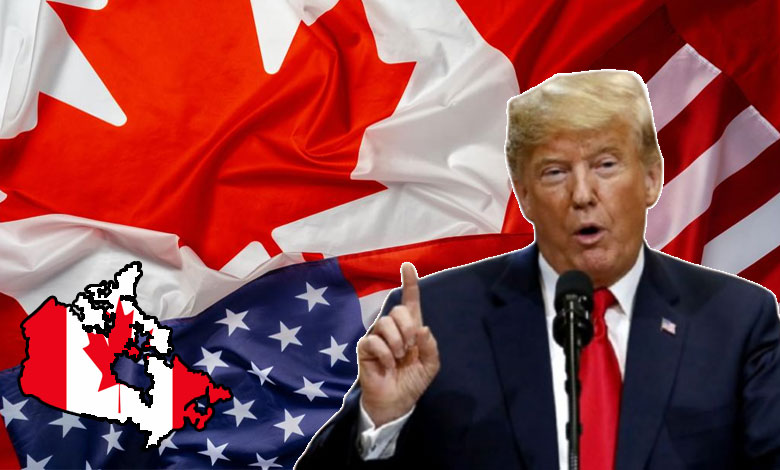 TRUMP CANADA 1 Trump Threatens to Use 'Economic Force' to Make Canada a Part of the United States