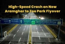 Three Boys Died in High Speed Crash on New Aramghar to Zoo Park Flyover 2 Hyderabad: Three Boys Died in High-Speed Crash on New Aramghar to Zoo Park Flyover