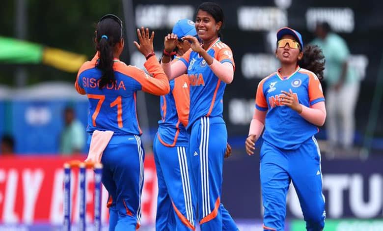 U19 WOMENS 2 U19 World Cup: Trisha, Bowlers Star as India Enter Super Six with 60-Run Win Over Sri Lanka