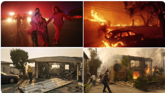 image 51 Watch: Los Angeles Wildfires Kill 16, Displace 150,000, Destroy 12,000 Homes, $150 Billion in Losses—Will It Get Worse?