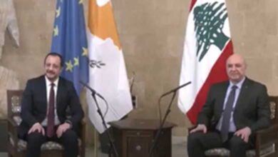 Lebanon's newly elected president meets Cypriot counterpart on ties