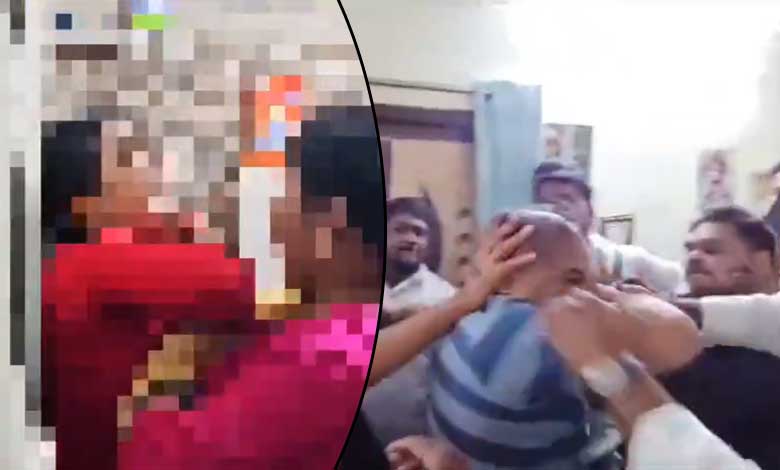 GHMC Joint Commissioner Caught with Another Woman, Thrashed by Relatives in Viral Video