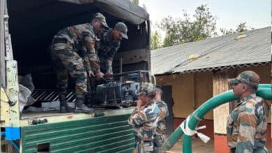 Indian Army Joins Rescue Efforts After SLBC Tunnel Collapse Near Srisailam