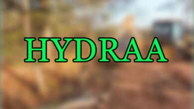 HYDRAA Demolishes Encroachments at Suram Cheruvu in Thukkuguda Mandal, Ranga Reddy District