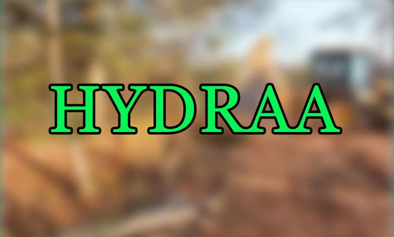 HYDRAA Demolishes Encroachments at Suram Cheruvu in Thukkuguda Mandal, Ranga Reddy District