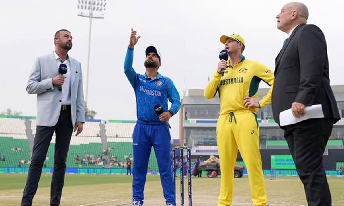 Champions Trophy 2025: Afghanistan Win Toss, Opt to Bat First Against Australia