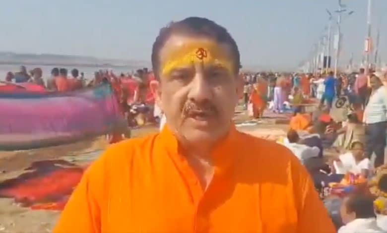 Ex-Shia Leader Jitendra Narayan Tyagi Offers ₹3,000 Monthly for Muslim Conversion to Sanatan Dharma at Maha Kumbh