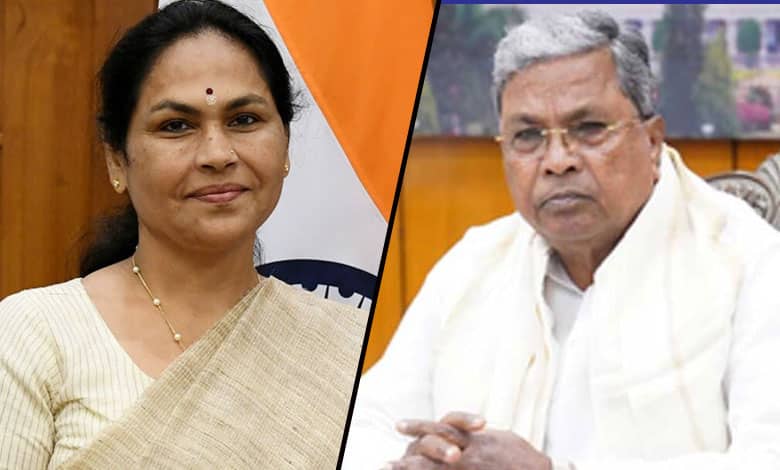 Union Minister Shobha Karandlaje Accuses Karnataka CM Siddaramaiah of 'Divide and Rule' Tactics