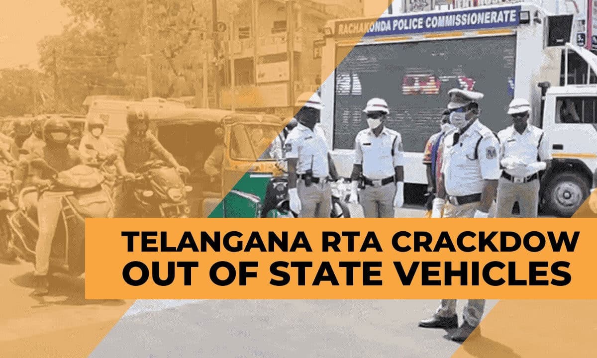 Telangana RTA Cracks Down on Out-of-State Vehicles: 14% Tax, Heavy Penalties Announced