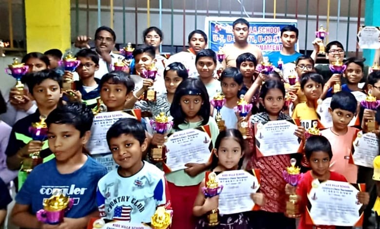 Final Results of Kids Villa School Children Chess Tournament – 2025