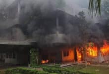 Bangladesh’s National Symbol Reduced to Ashes: Sheikh Mujib’s House Set on Fire