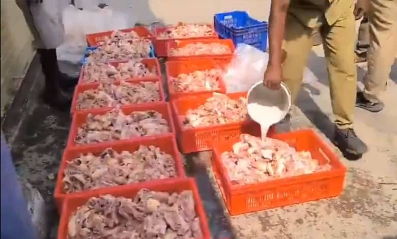 Hyderabad Health Scare: Rotten Chicken Found in Cold Storage, Destined for Bars and Restaurants